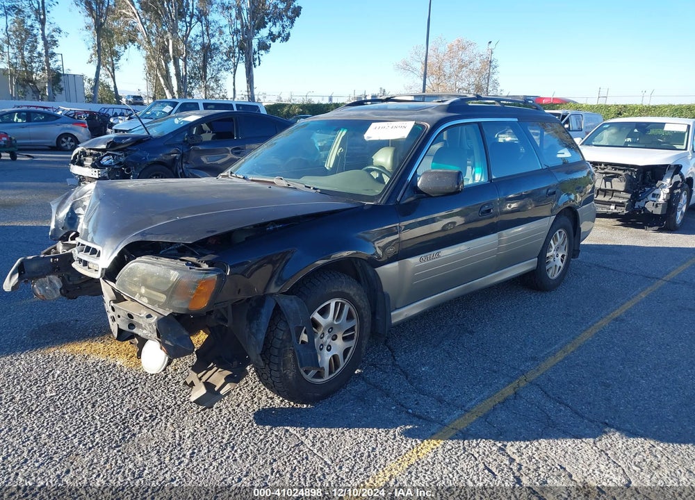 2002 SUBARU OUTBACK H6-3.0 L.L. BEAN EDITION VIN: 4S3BH806X27621678