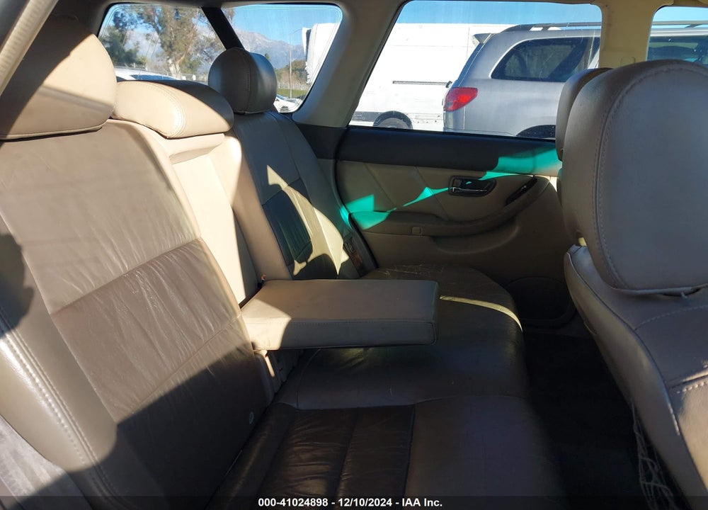 2002 SUBARU OUTBACK H6-3.0 L.L. BEAN EDITION VIN: 4S3BH806X27621678