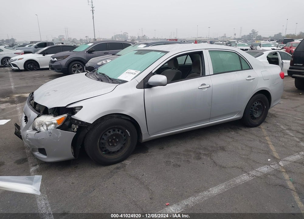 2009 TOYOTA COROLLA LE VIN: JTDBL40E999028407