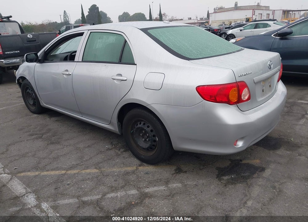 2009 TOYOTA COROLLA LE VIN: JTDBL40E999028407