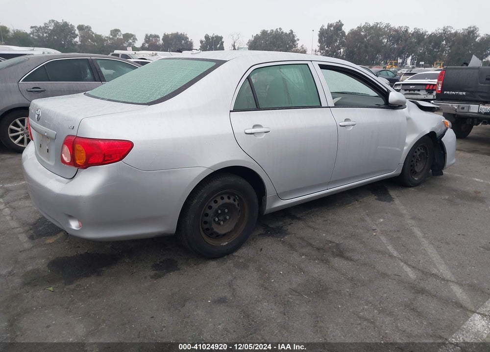 2009 TOYOTA COROLLA LE VIN: JTDBL40E999028407