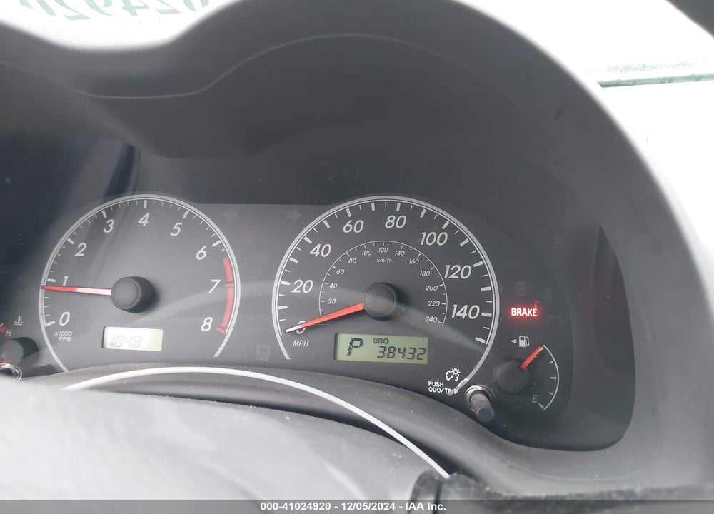 2009 TOYOTA COROLLA LE VIN: JTDBL40E999028407
