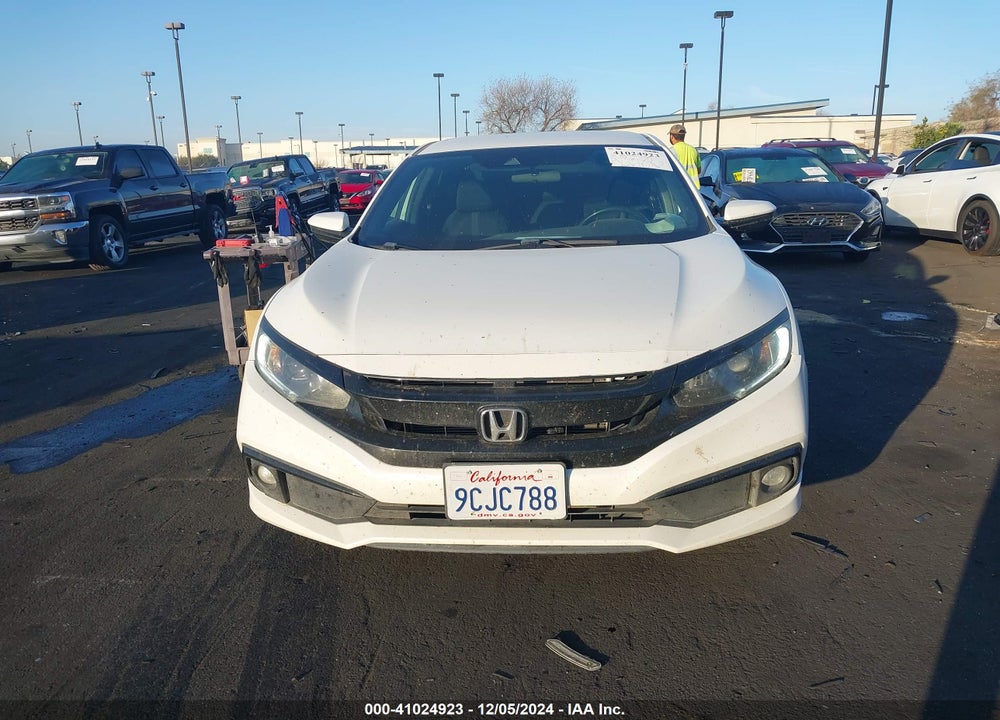 2020 HONDA CIVIC SPORT VIN: 19XFC2E87LE007681