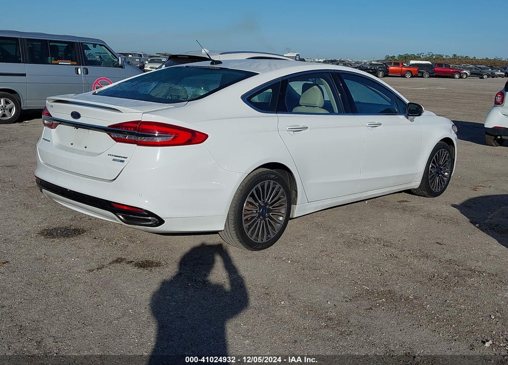 2018 FORD FUSION TITANIUM VIN: 3FA6P0D99JR131482