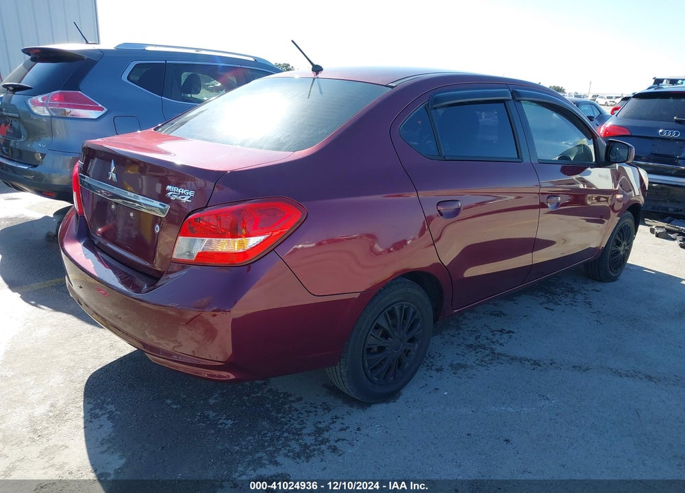 2017 MITSUBISHI MIRAGE G4 VIN: ML32F3FJXHHF12442