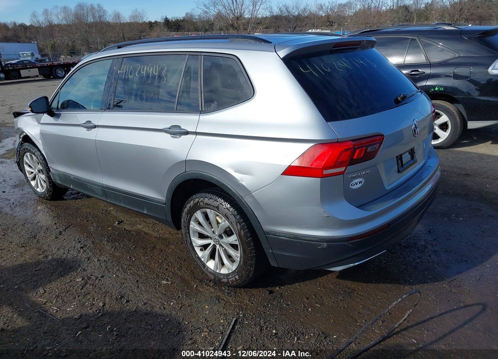 2019 VOLKSWAGEN TIGUAN 2.0T S VIN: 3VV0B7AX3KM180008