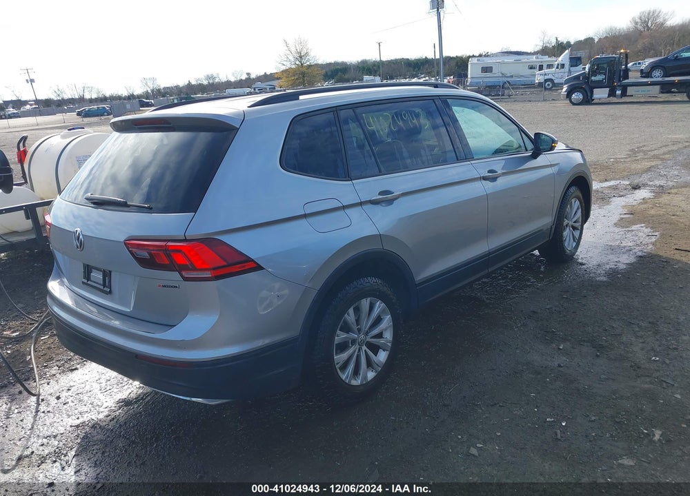 2019 VOLKSWAGEN TIGUAN 2.0T S VIN: 3VV0B7AX3KM180008