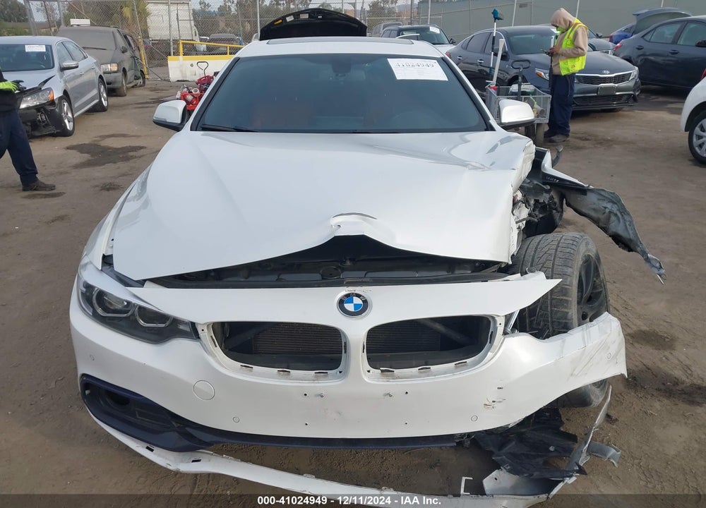 2018 BMW 430I GRAN COUPE VIN: WBA4J1C5XJBG75937