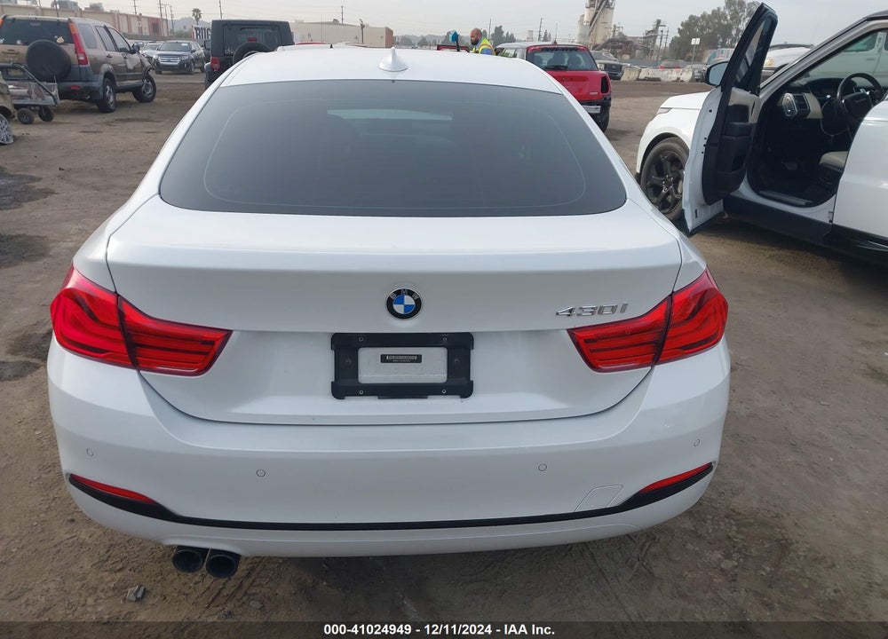 2018 BMW 430I GRAN COUPE VIN: WBA4J1C5XJBG75937