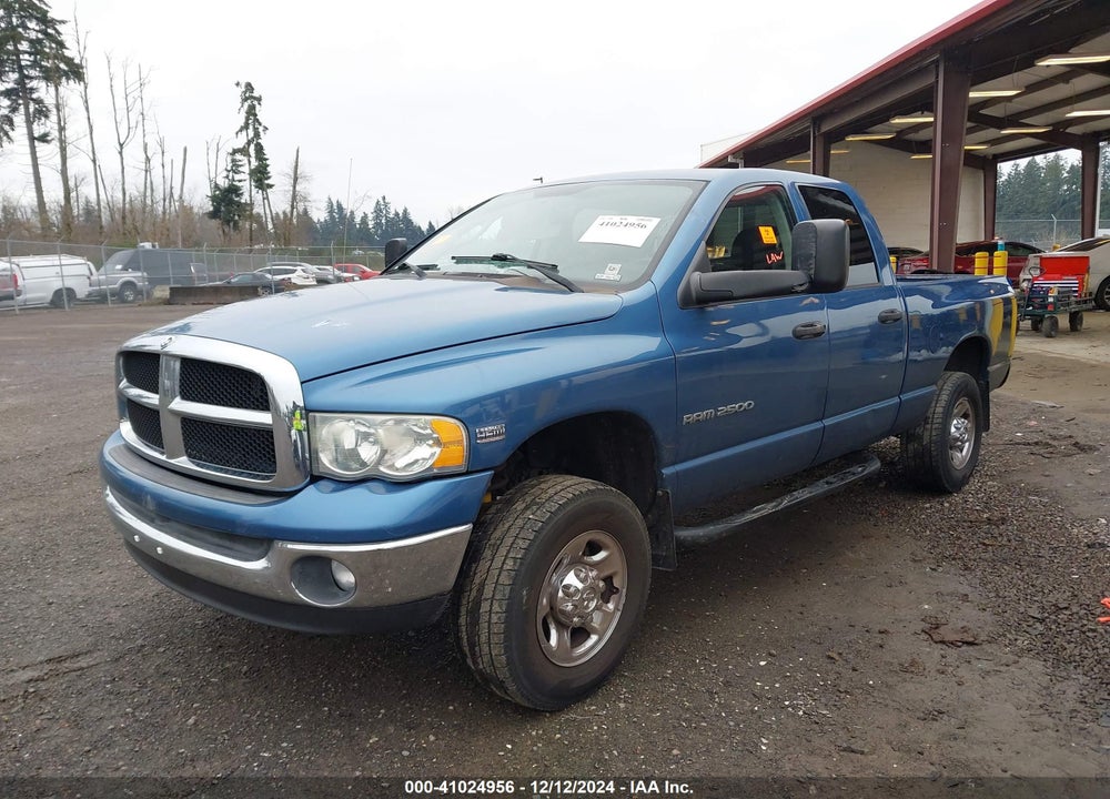 2004 DODGE RAM 2500 SLT/LARAMIE VIN: 1D7KU28D54J121774