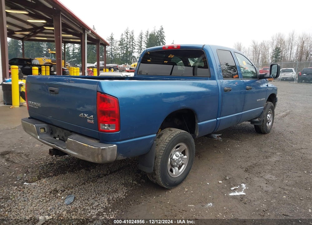 2004 DODGE RAM 2500 SLT/LARAMIE VIN: 1D7KU28D54J121774