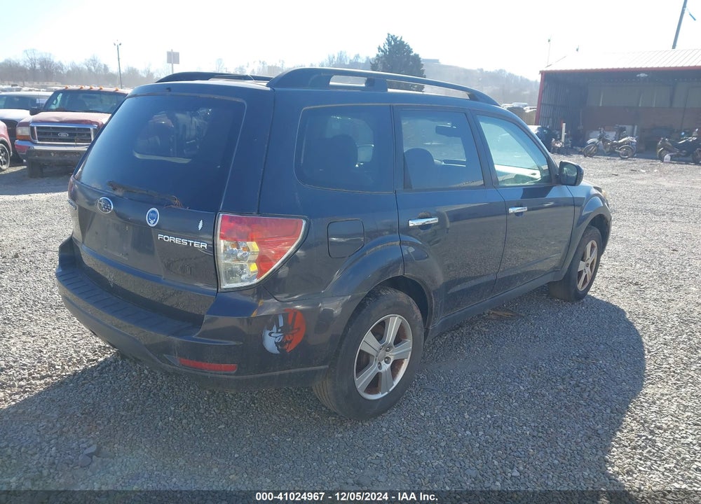 2009 SUBARU FORESTER 2.5X VIN: JF2SH63619H711260