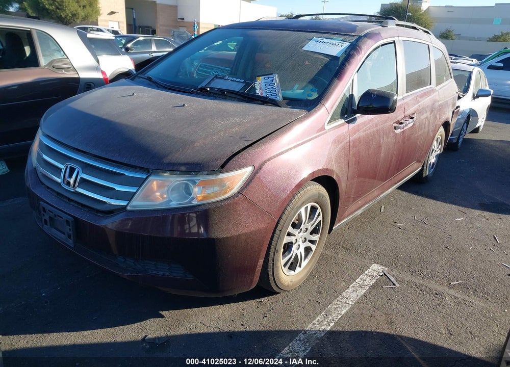 2013 HONDA ODYSSEY EX VIN: 5FNRL5H47DB068273