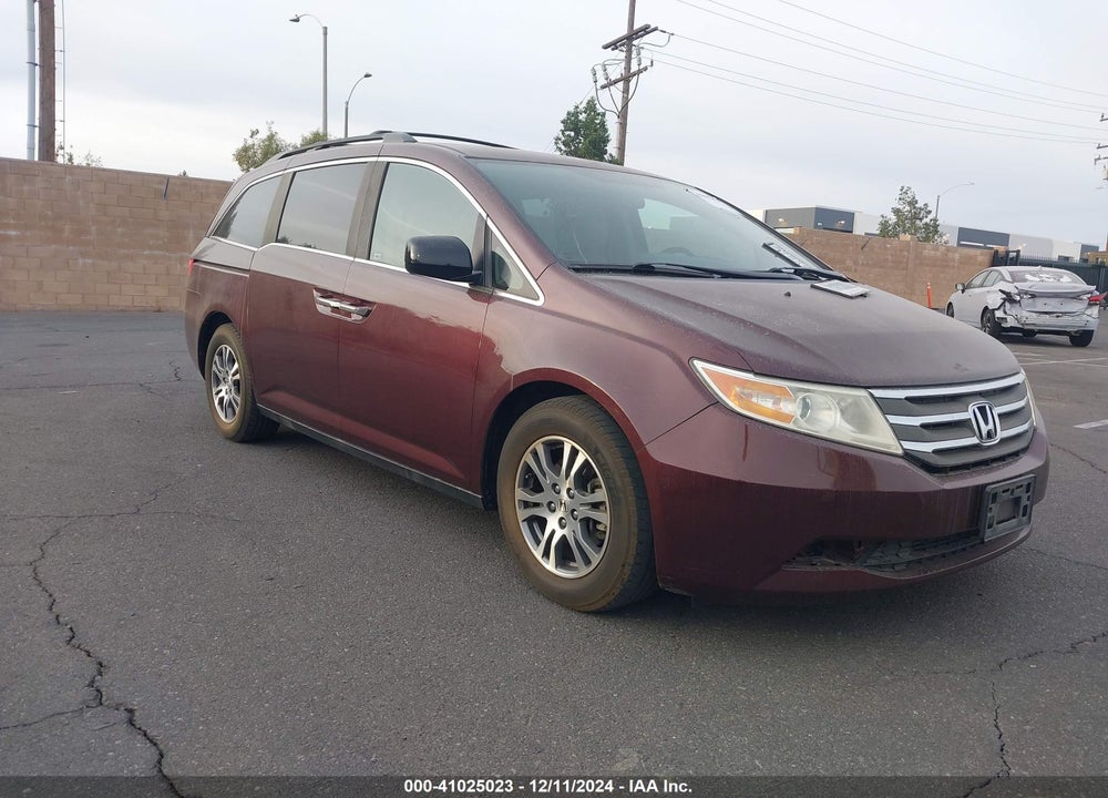 2013 HONDA ODYSSEY EX VIN: 5FNRL5H47DB068273
