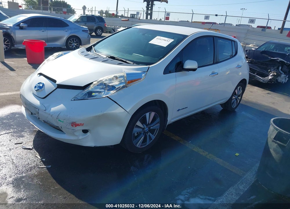 2013 NISSAN LEAF SL VIN: 1N4AZ0CPXDC415310