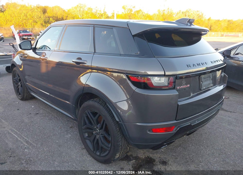 2016 LAND ROVER RANGE ROVER EVOQUE HSE DYNAMIC VIN: SALVD2BG7GH091305