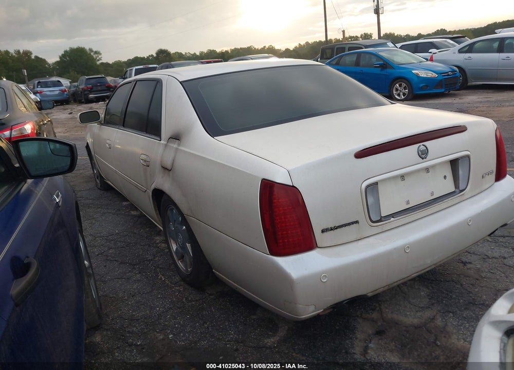 2001 CADILLAC DEVILLE DTS VIN: 1G6KF57931U237510