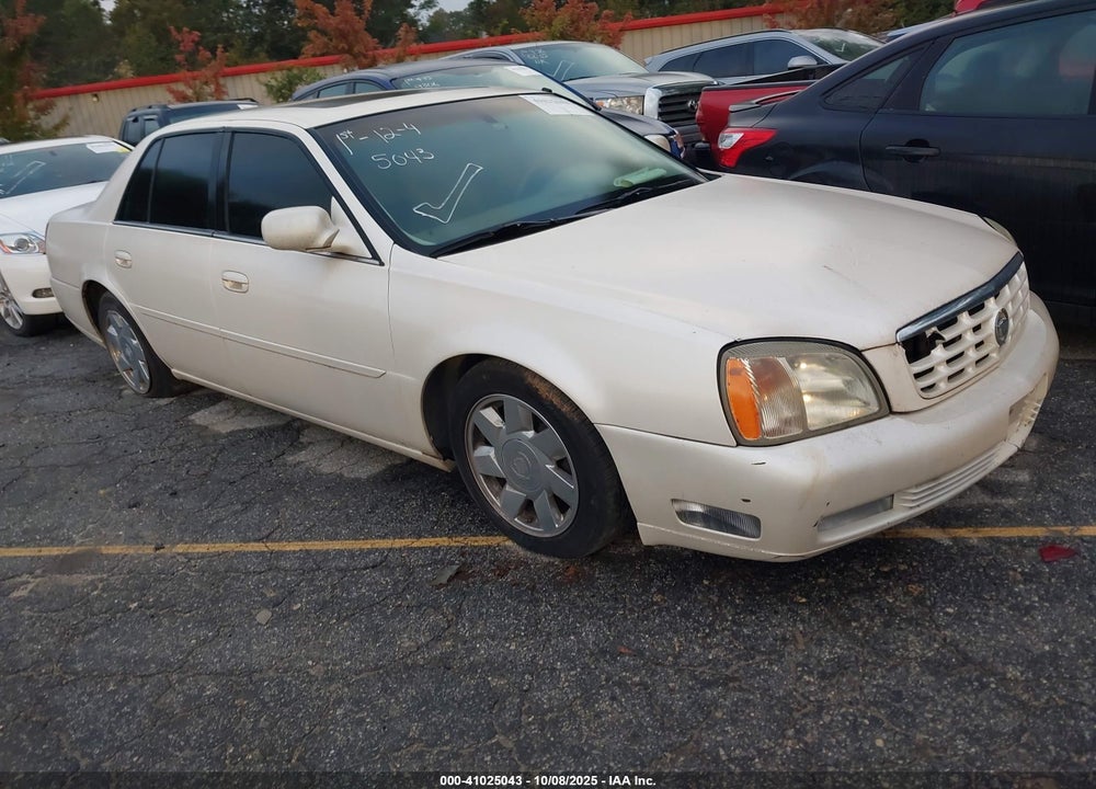 2001 CADILLAC DEVILLE DTS VIN: 1G6KF57931U237510