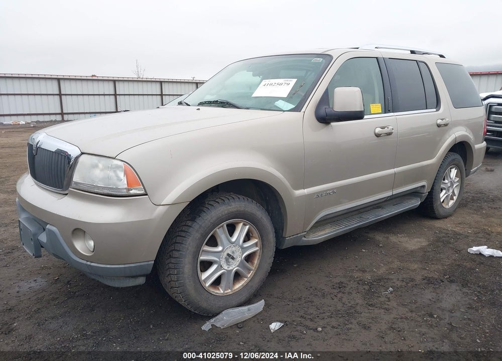 2004 LINCOLN AVIATOR VIN: 5LMEU88H84ZJ16110