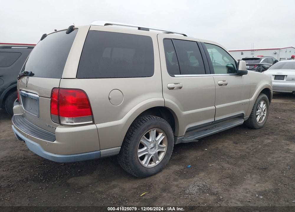 2004 LINCOLN AVIATOR VIN: 5LMEU88H84ZJ16110