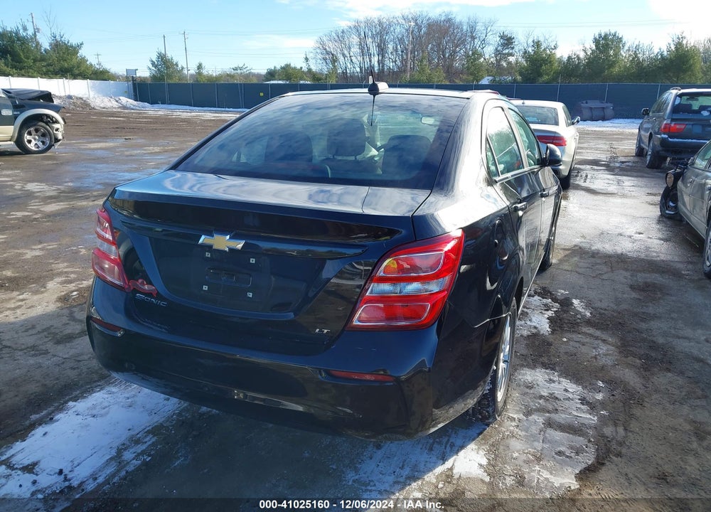 2017 CHEVROLET SONIC LT AUTO VIN: 1G1JD5SH3H4165899