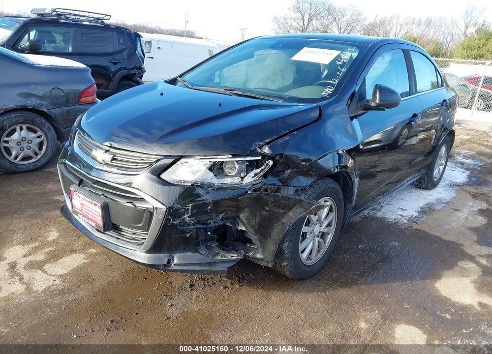 2017 CHEVROLET SONIC LT AUTO VIN: 1G1JD5SH3H4165899