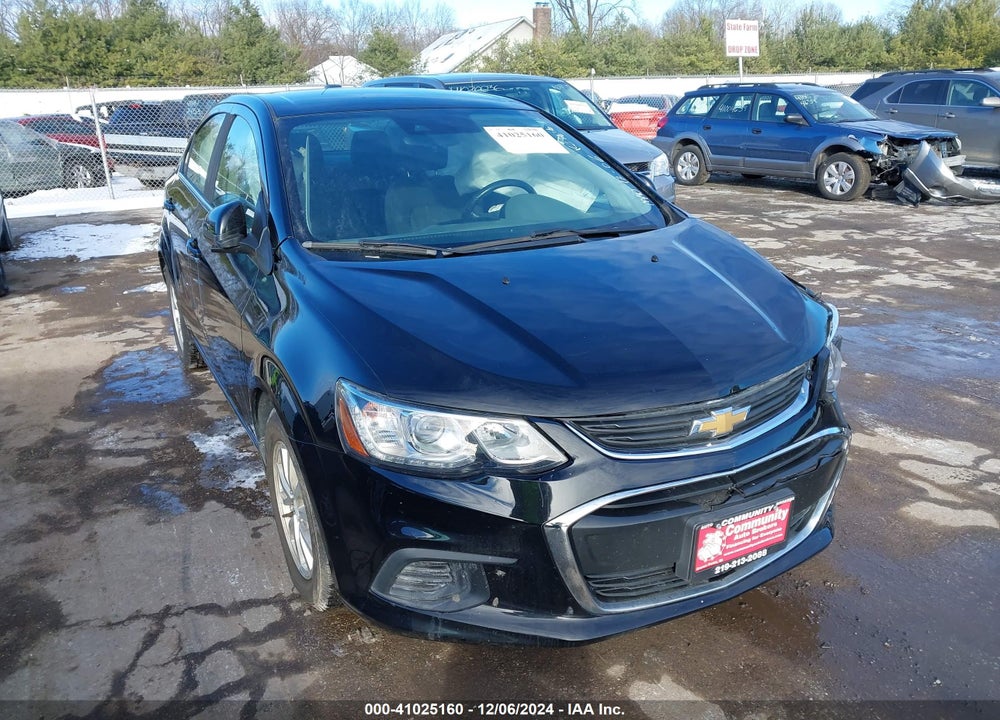 2017 CHEVROLET SONIC LT AUTO VIN: 1G1JD5SH3H4165899