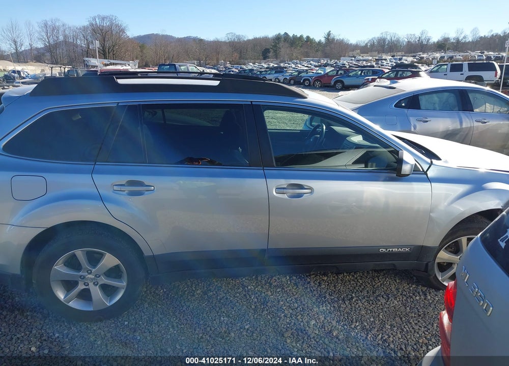 2014 SUBARU OUTBACK 2.5I LIMITED VIN: 4S4BRCLC7E3319774