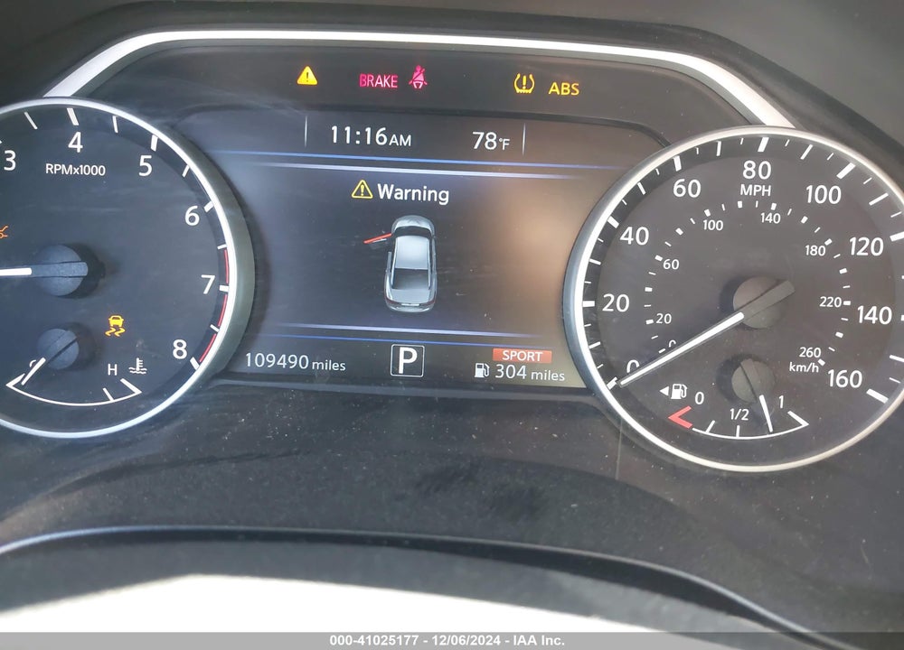 2017 NISSAN MAXIMA 3.5 SV VIN: 1N4AA6AP3HC444795