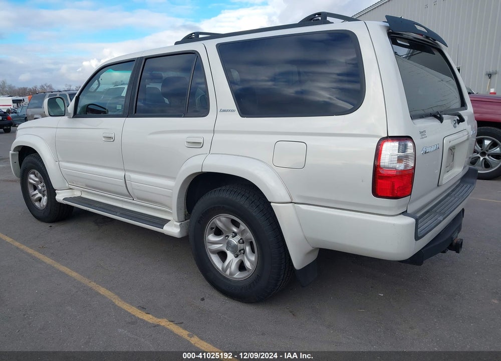 2002 TOYOTA 4RUNNER LIMITED V6 VIN: JT3GN87R129001082