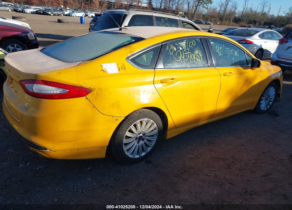 2015 FORD FUSION HYBRID SE VIN: 3FA6P0LUXFR176587