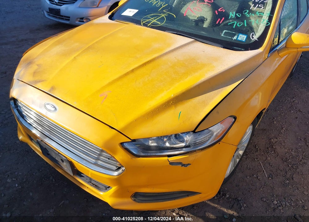 2015 FORD FUSION HYBRID SE VIN: 3FA6P0LUXFR176587