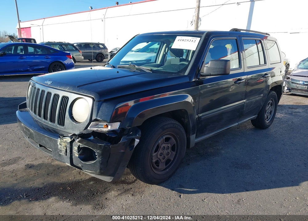 2010 JEEP PATRIOT SPORT VIN: 1J4NF2GB5AD592863