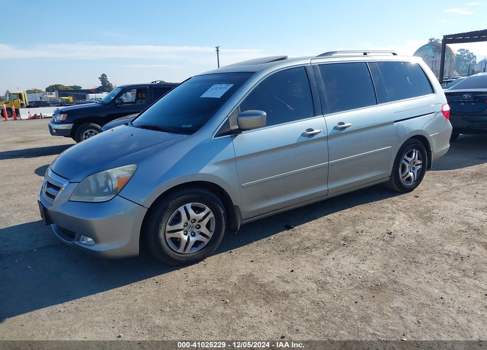 2007 HONDA ODYSSEY EX-L VIN: 5FNRL38707B093938