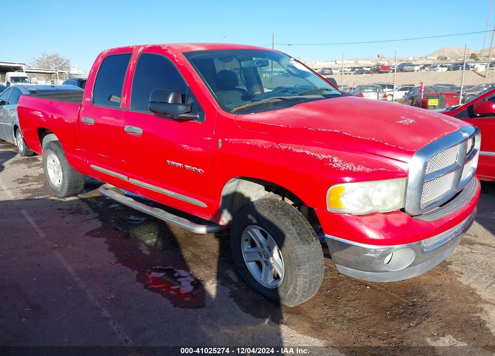 2002 DODGE RAM 1500 ST VIN: 3D7HU18N52G135296