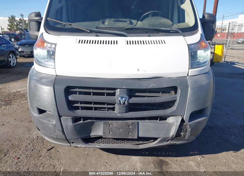 2017 RAM PROMASTER 2500 HIGH ROOF 159 WB VIN: 3C6TRVDG6HE551745