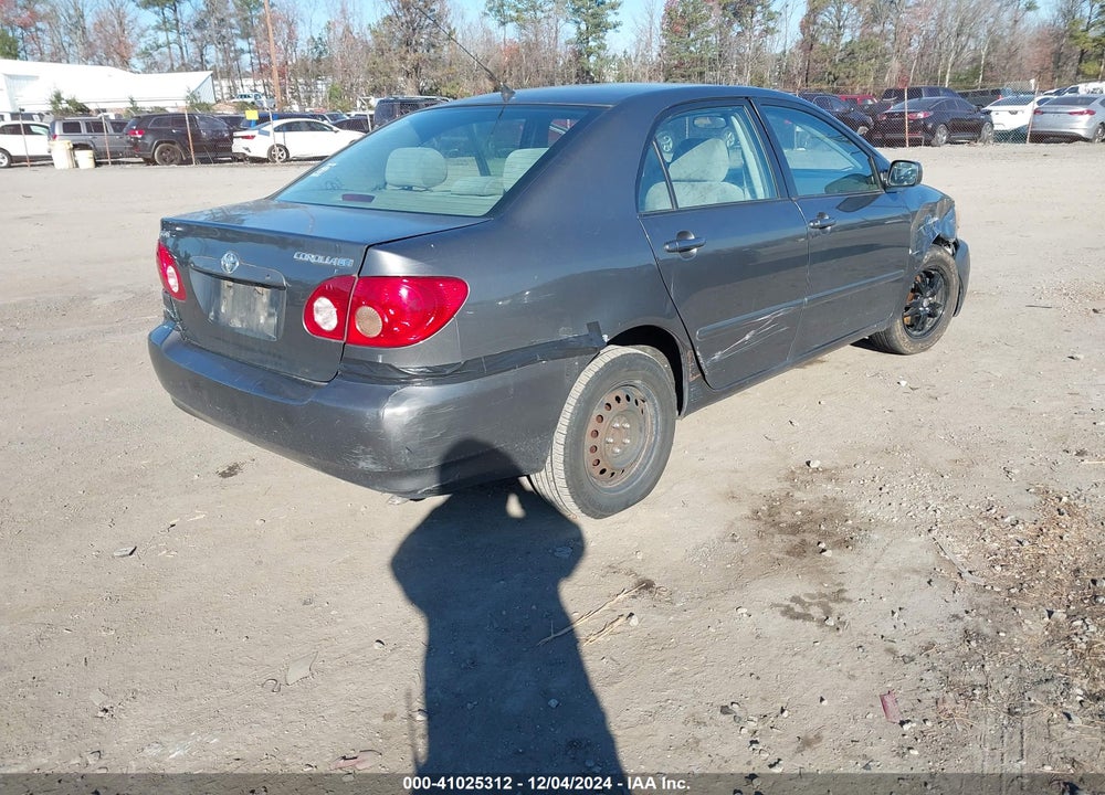 2006 TOYOTA COROLLA LE VIN: 2T1BR32E06C686340