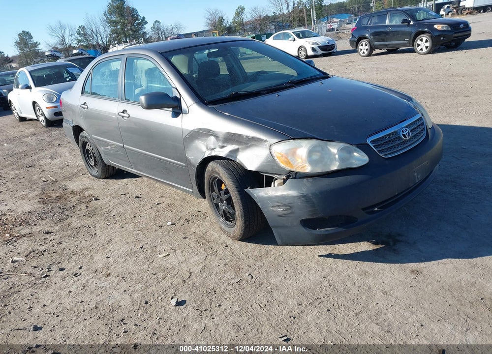 2006 TOYOTA COROLLA LE VIN: 2T1BR32E06C686340