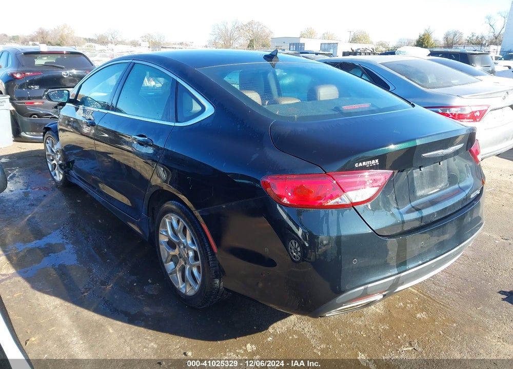 2016 CHRYSLER 200 C VIN: 1C3CCCCG6GN170718