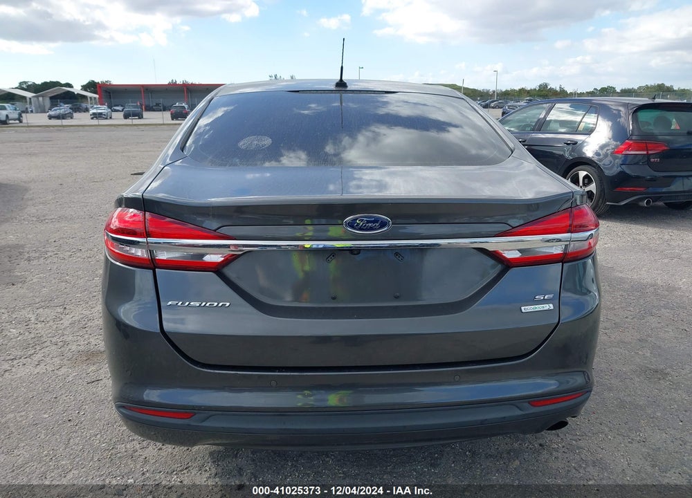 2018 FORD FUSION SE VIN: 3FA6P0HD8JR257217