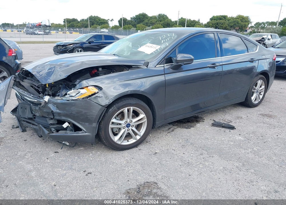 2018 FORD FUSION SE VIN: 3FA6P0HD8JR257217