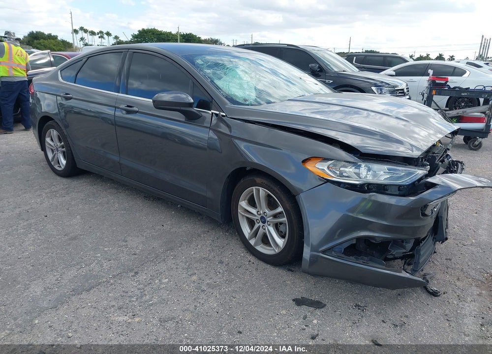 2018 FORD FUSION SE VIN: 3FA6P0HD8JR257217