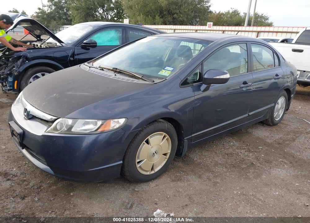 2007 HONDA CIVIC HYBRID VIN: JHMFA36217S010972