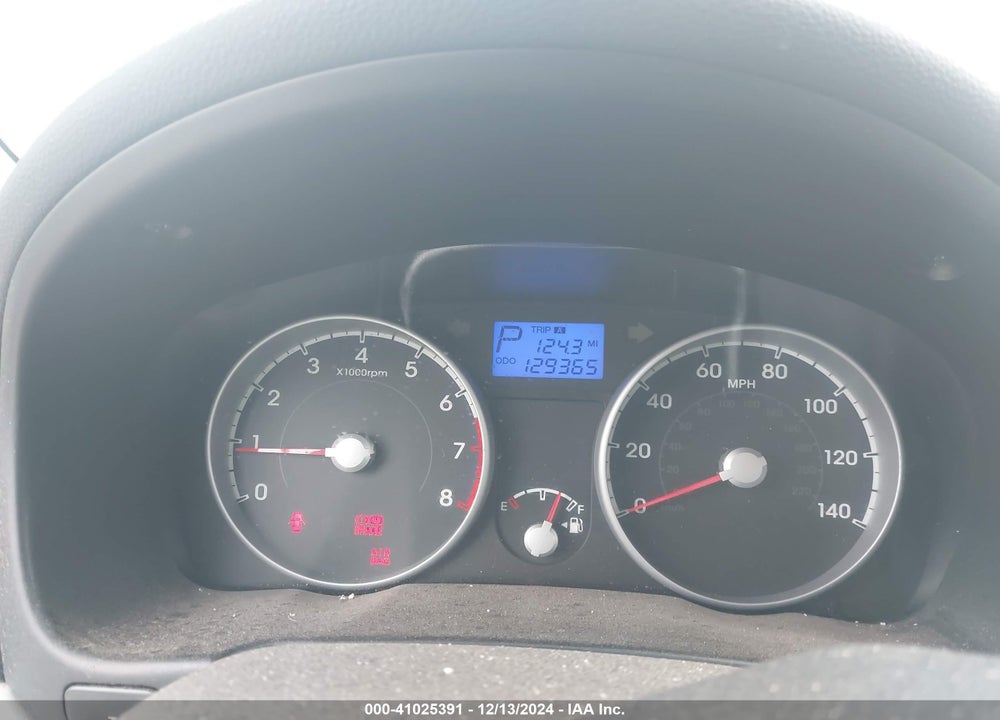 2010 HYUNDAI ACCENT GLS VIN: KMHCN4AC5AU426030