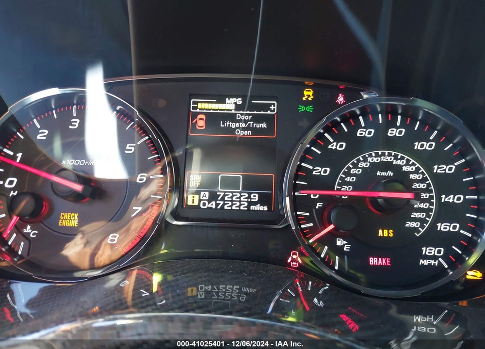 2020 SUBARU WRX PREMIUM VIN: JF1VA1B67L9811424