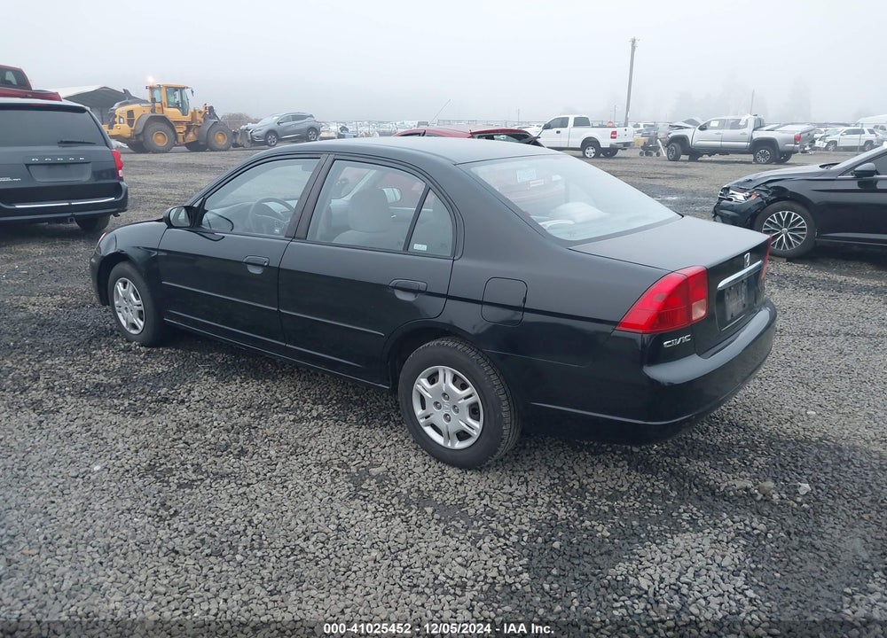2002 HONDA CIVIC LX VIN: 1HGES15522L012759