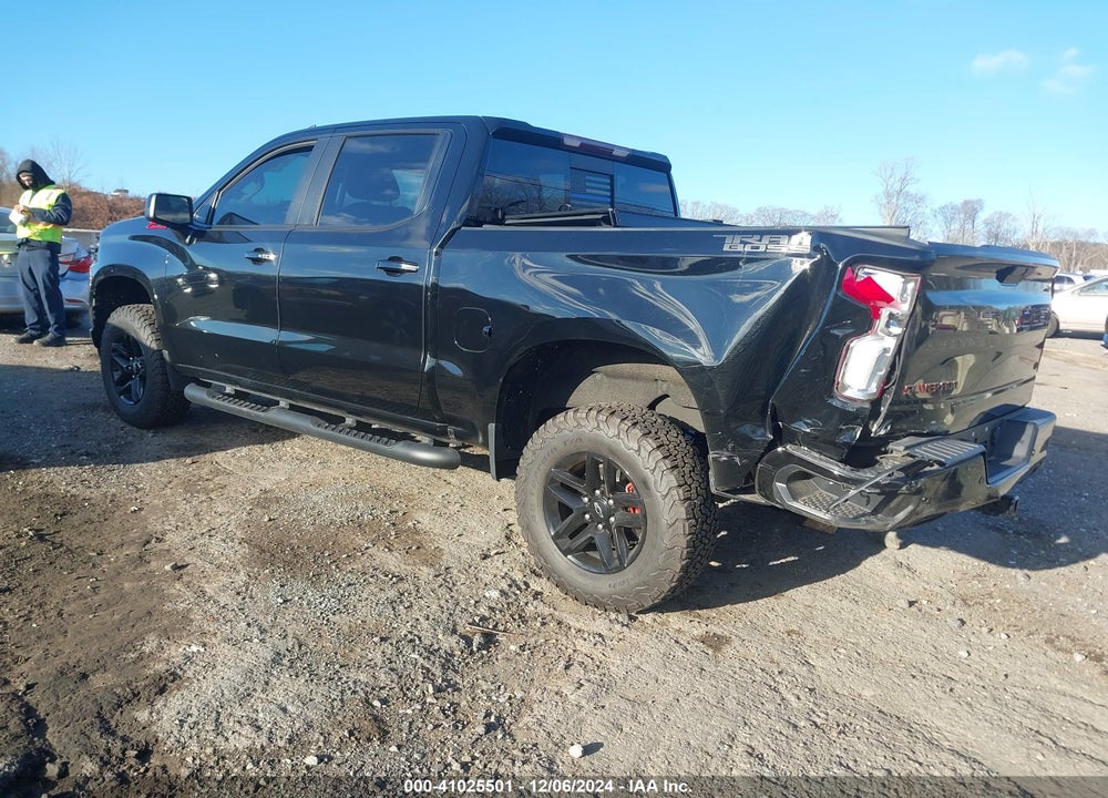 2021 CHEVROLET SILVERADO 1500 4WD SHORT BED LT TRAIL BOSS VIN: 1GCPYFELXMZ264387