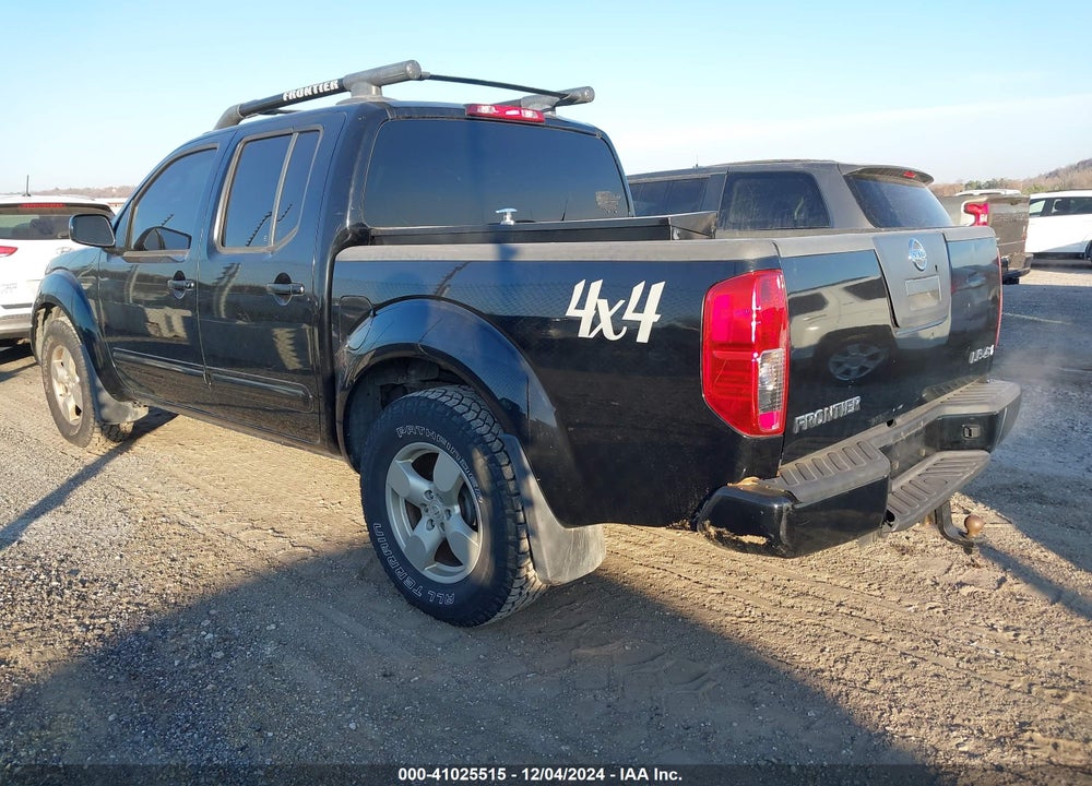 2007 NISSAN FRONTIER LE VIN: 1N6AD07W87C455509