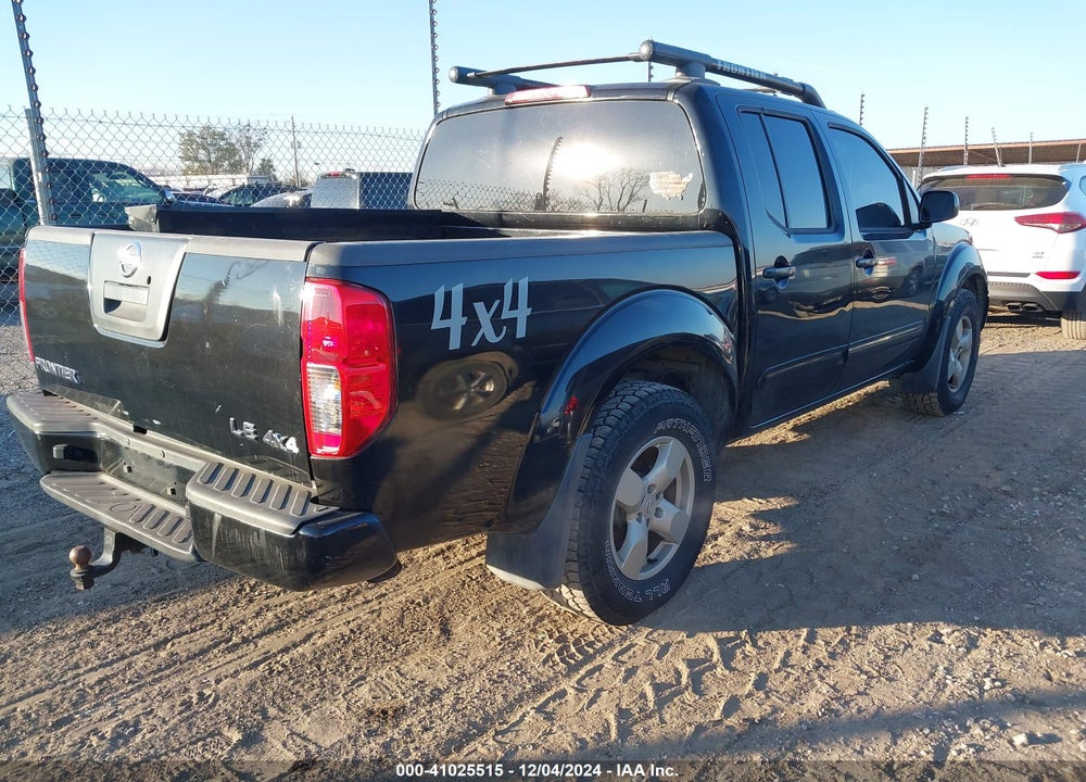 2007 NISSAN FRONTIER LE VIN: 1N6AD07W87C455509