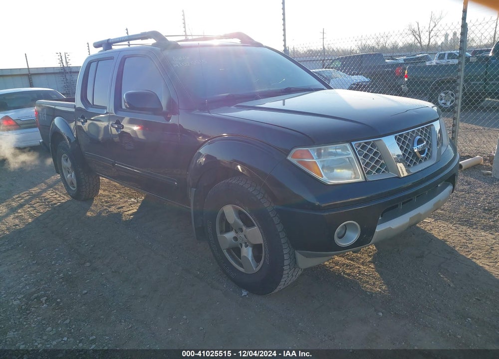 2007 NISSAN FRONTIER LE VIN: 1N6AD07W87C455509